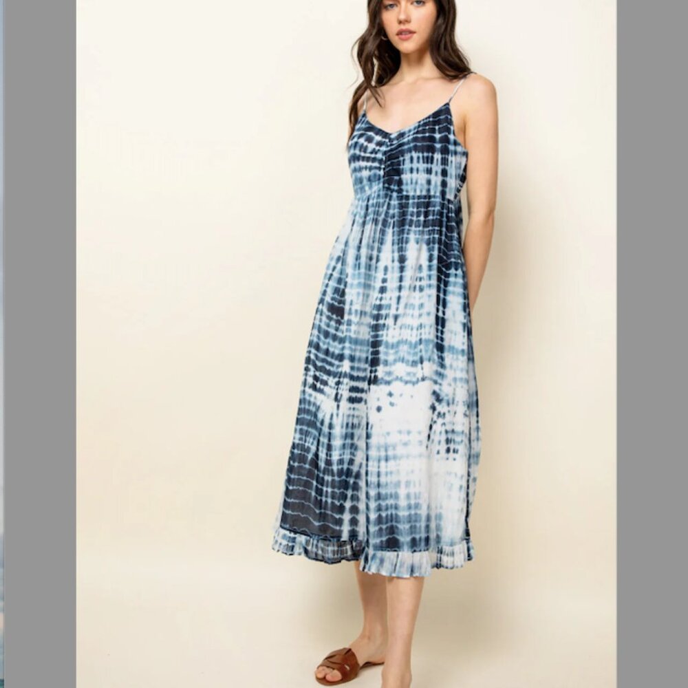 Tie Dye Midi Dress